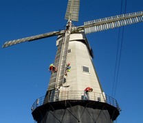 Repainting Cranbrook Union Mill 2010